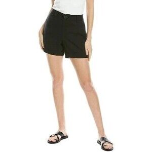 Womens Wool Blend Vince Black Shorts Size 10 Brand New W/ Tag